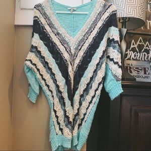 Fall textured sweater